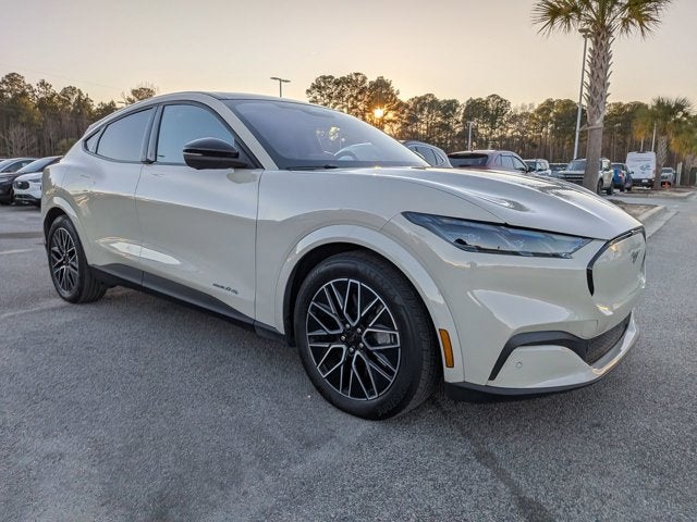 Used 2025 Ford Mustang Mach-E Premium AWD with VIN 3FMTK3SUXSMA05548 for sale in Moncks Corner, SC