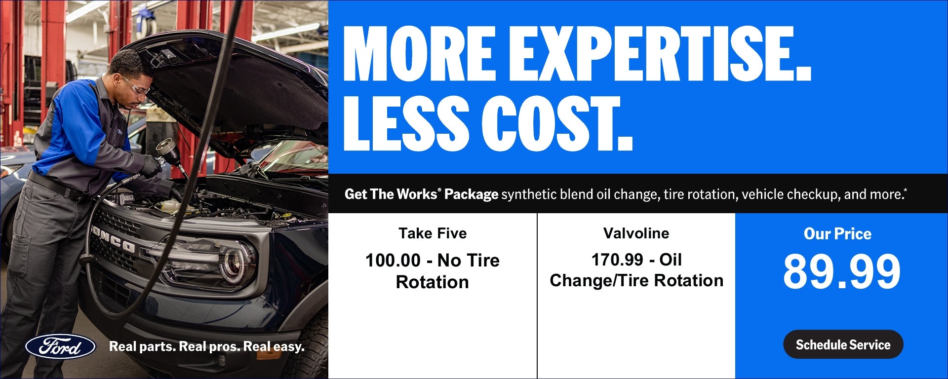 Get The Works Package for $89.99
